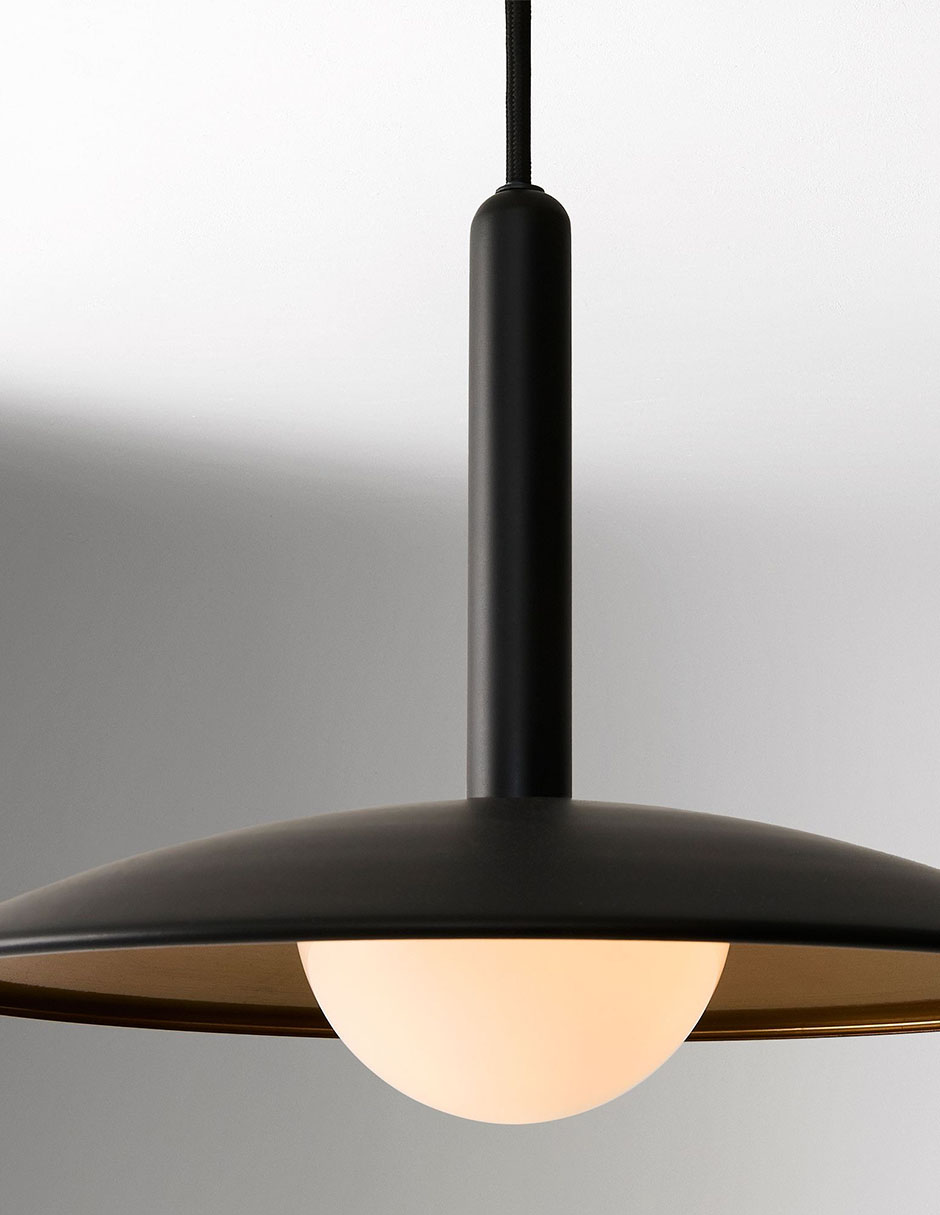 Lámpara colgante Incandescente y LED Piero 3