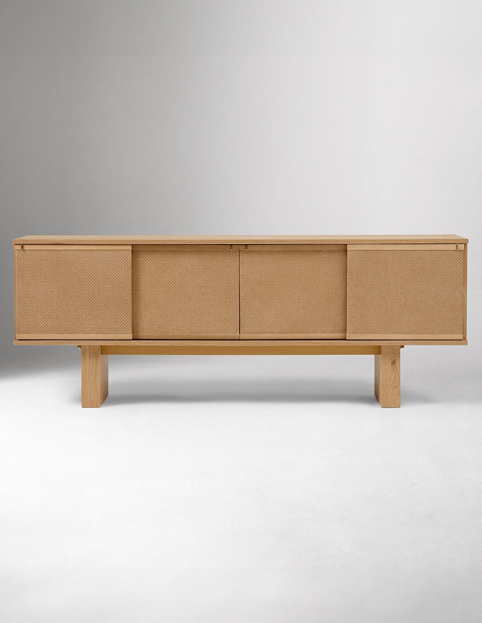 Consola Buxton de madera álamo 2