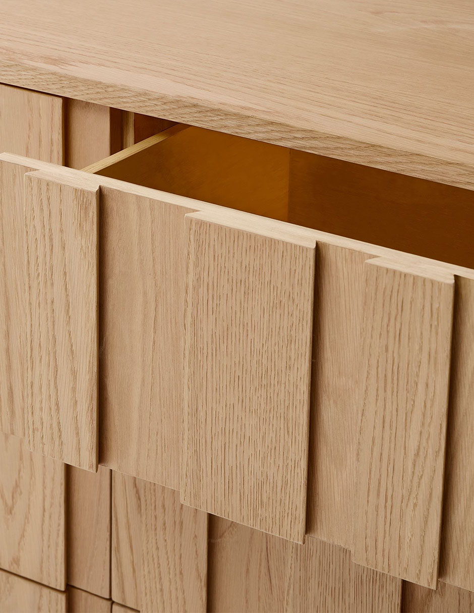 Cómoda Berkley de madera caoba 3