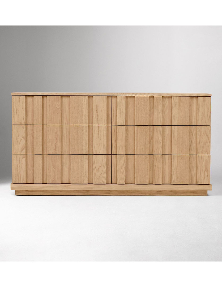 Cómoda Berkley de madera caoba 4