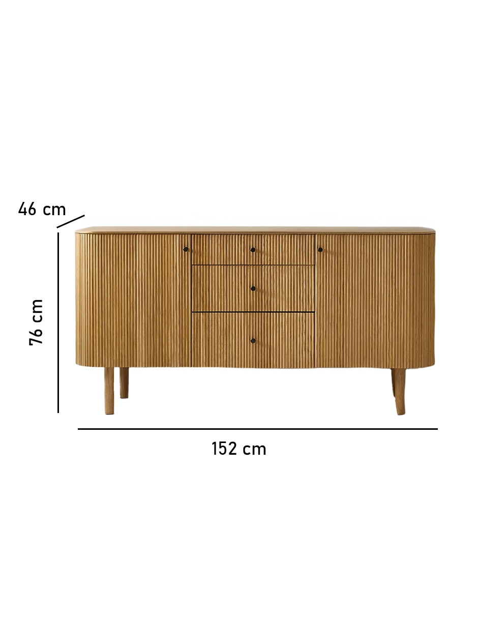 Buffet Ellington de madera 5
