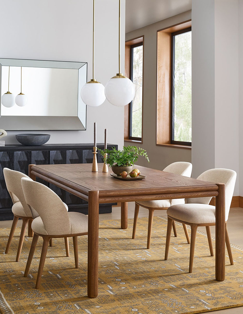 Mesa de comedor Miles de madera