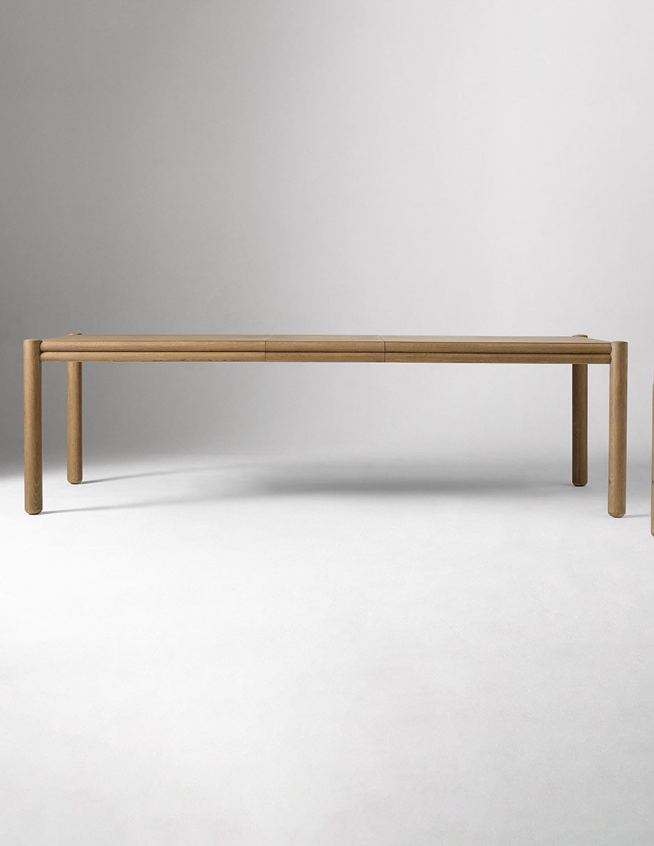 Mesa de comedor Miles de madera 4