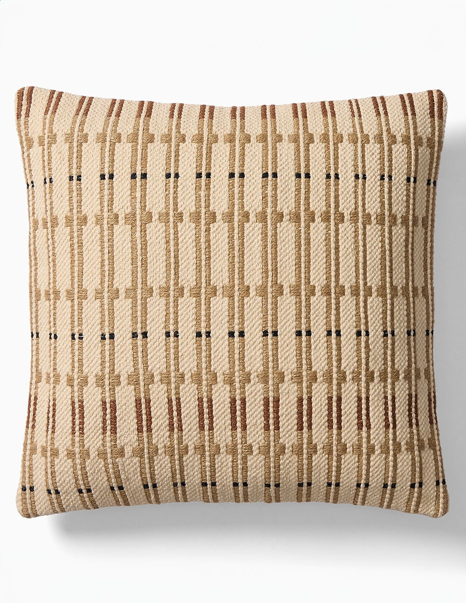 Funda cojín Linear Woven