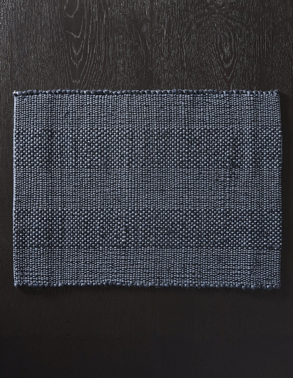 Set mantel rectangular de yute Chunky Set mantel rectangular de yute Chunky