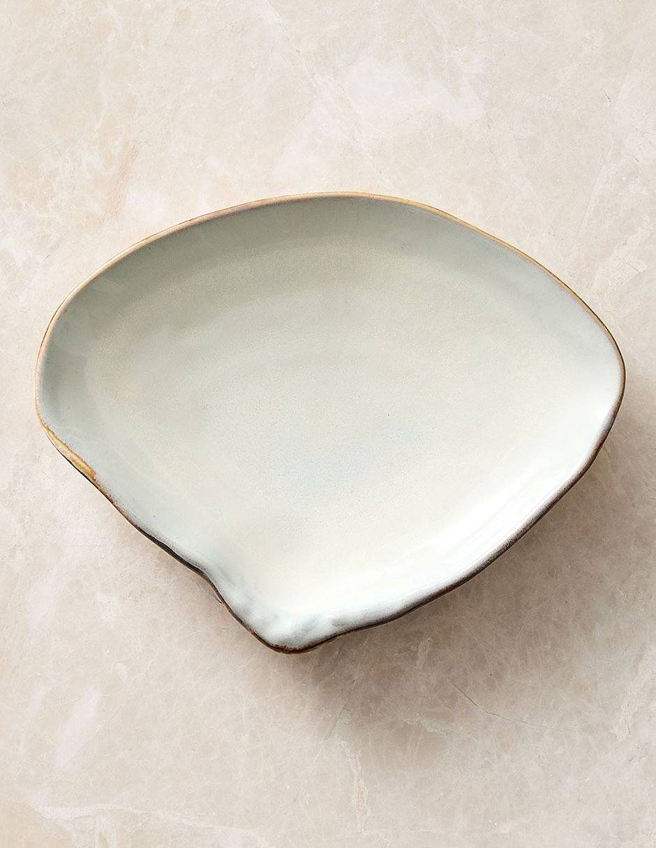 Plato Sea Shell de cerámica