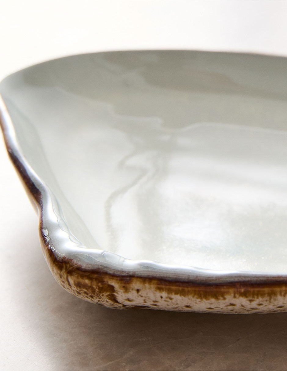 Plato Sea Shell de cerámica 3