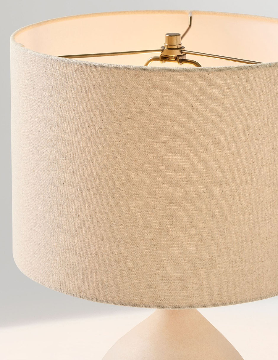 LÁMPARA DE MESA CERSEI 19 IN NATURAL