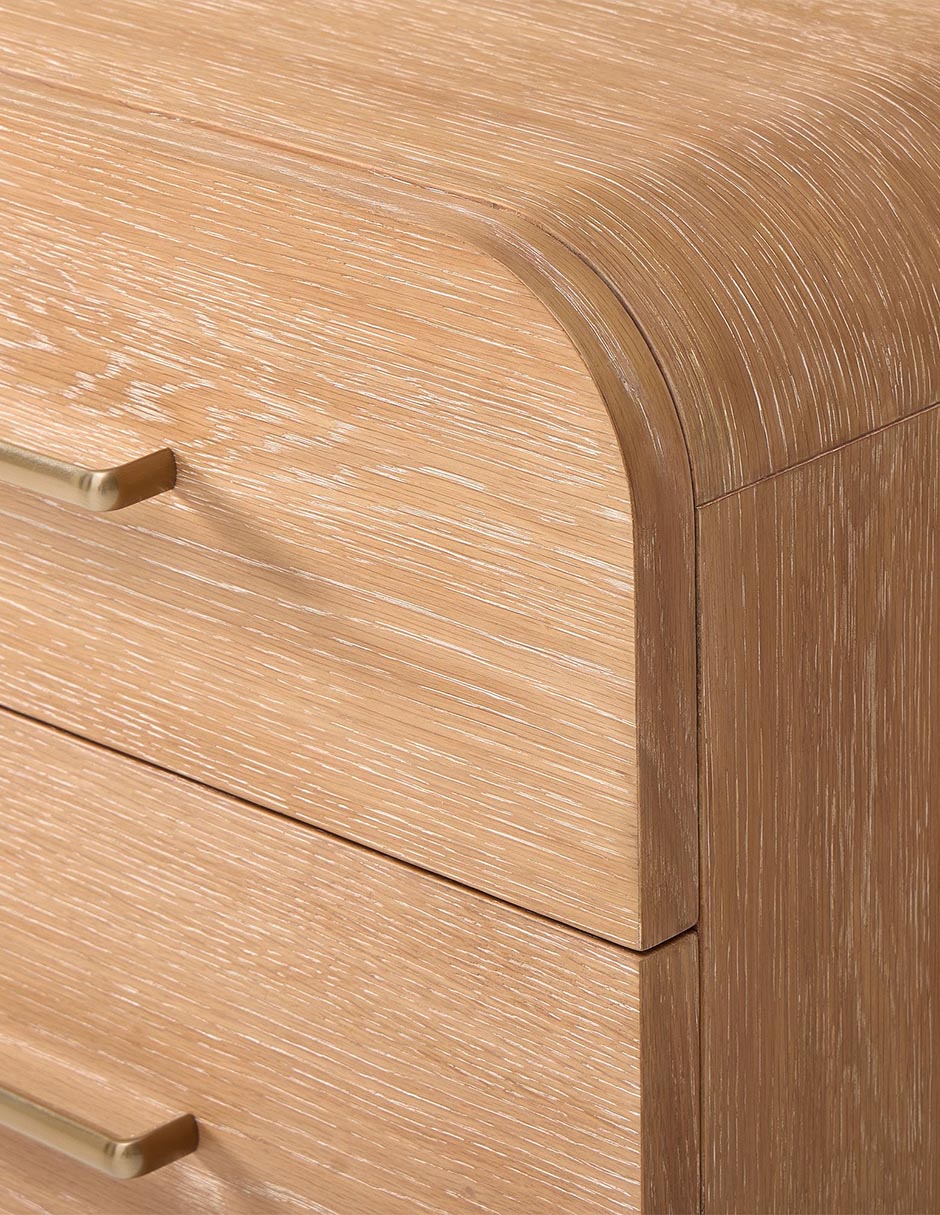 Cómoda Ava de madera roble 7