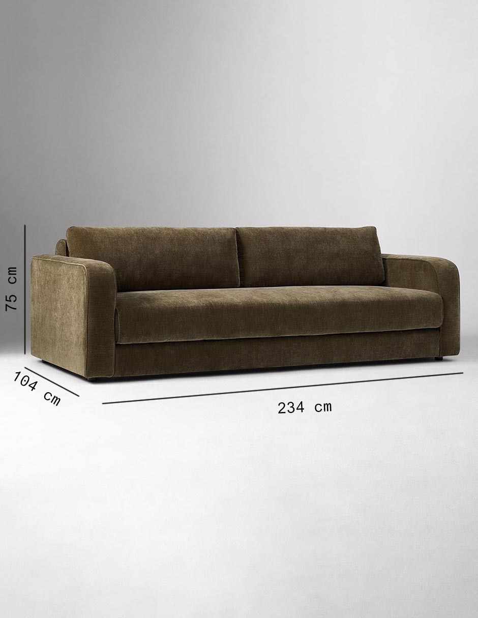 Sofá cama armable Booker de madera 10