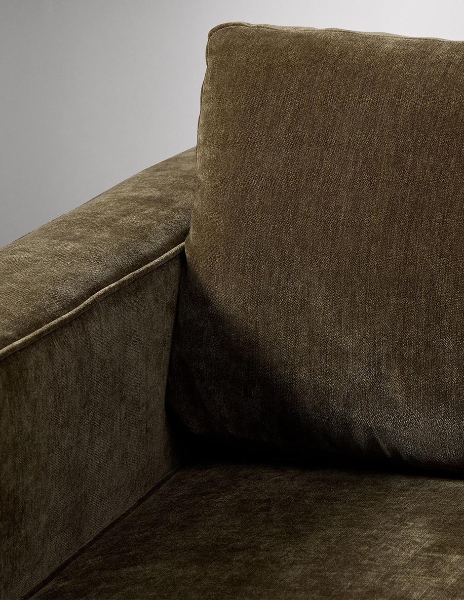 Sofá cama armable Booker de madera 8