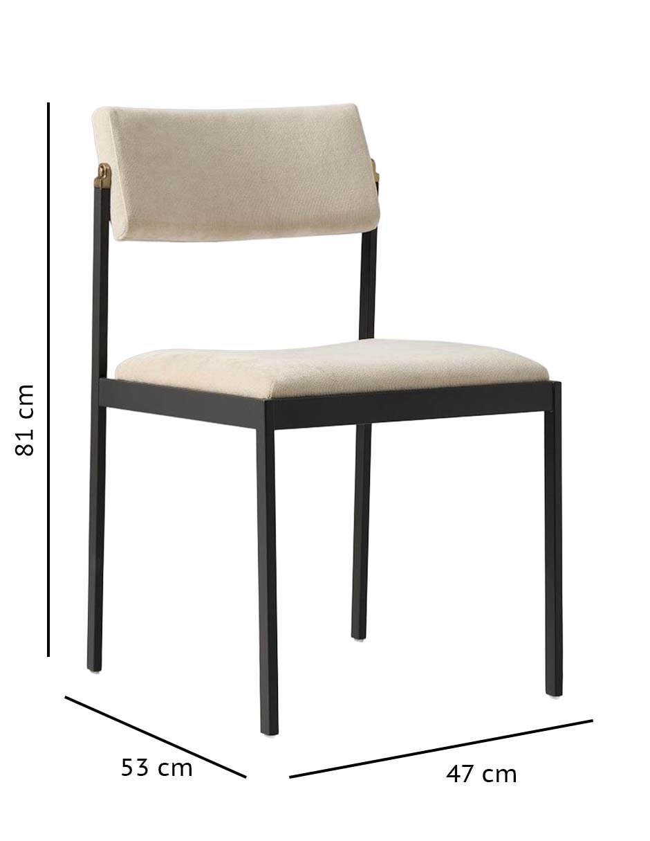 Silla Freeman de metal 2