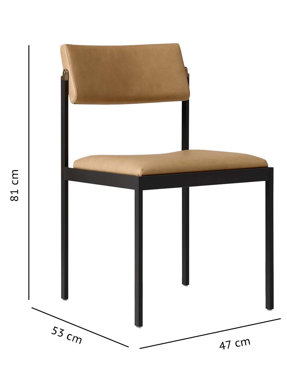 Silla Freeman de metal 11