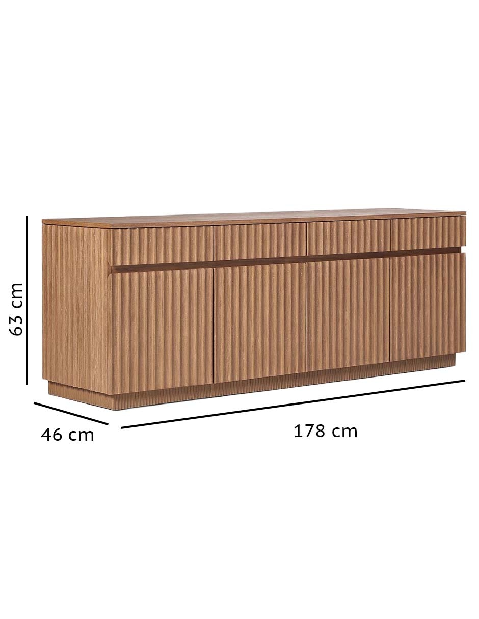 Consola Marlie de madera 9