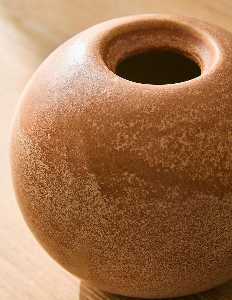 FLORERO COEN VASE 5, CH, NARANJA