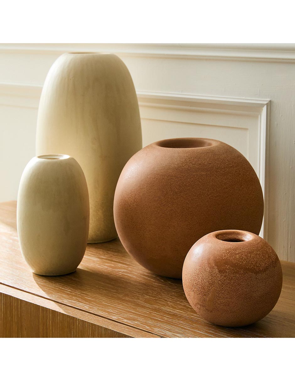 FLORERO COEN VASE 5, CH, NARANJA