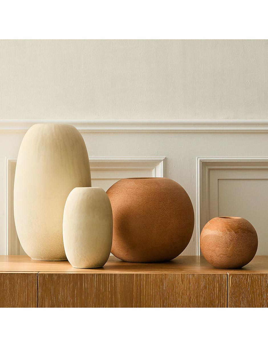 FLORERO COEN VASE 5, CH, NARANJA