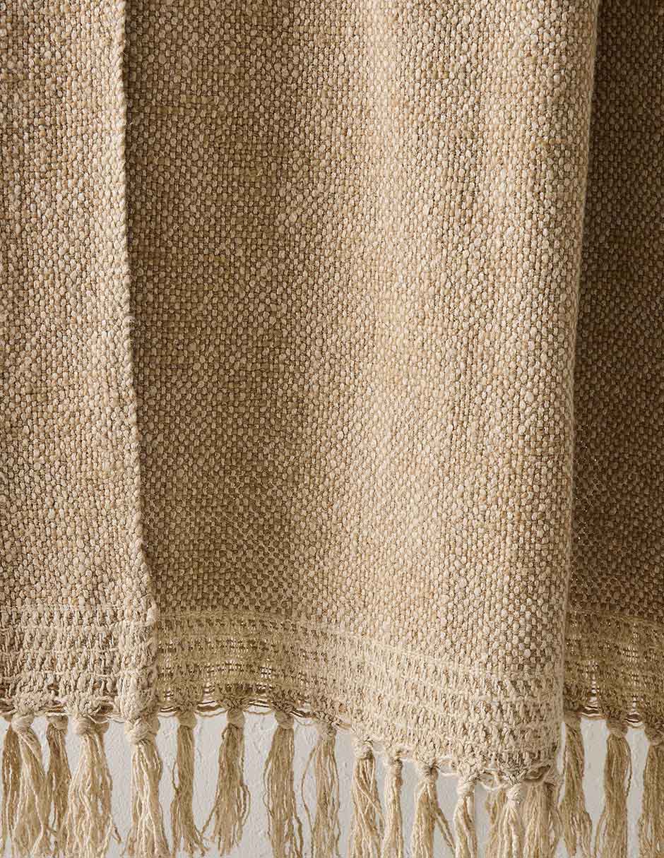 FRAZADA TWO TONE CHUNKY LINEN 50X60 NARA
