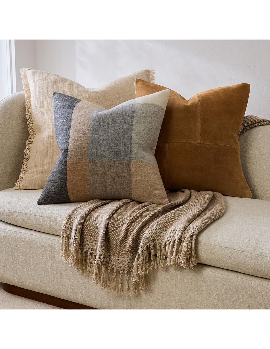 FRAZADA TWO TONE CHUNKY LINEN 50X60 NARA