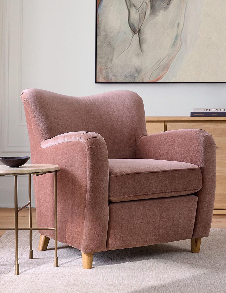 Sillón Nell de madera