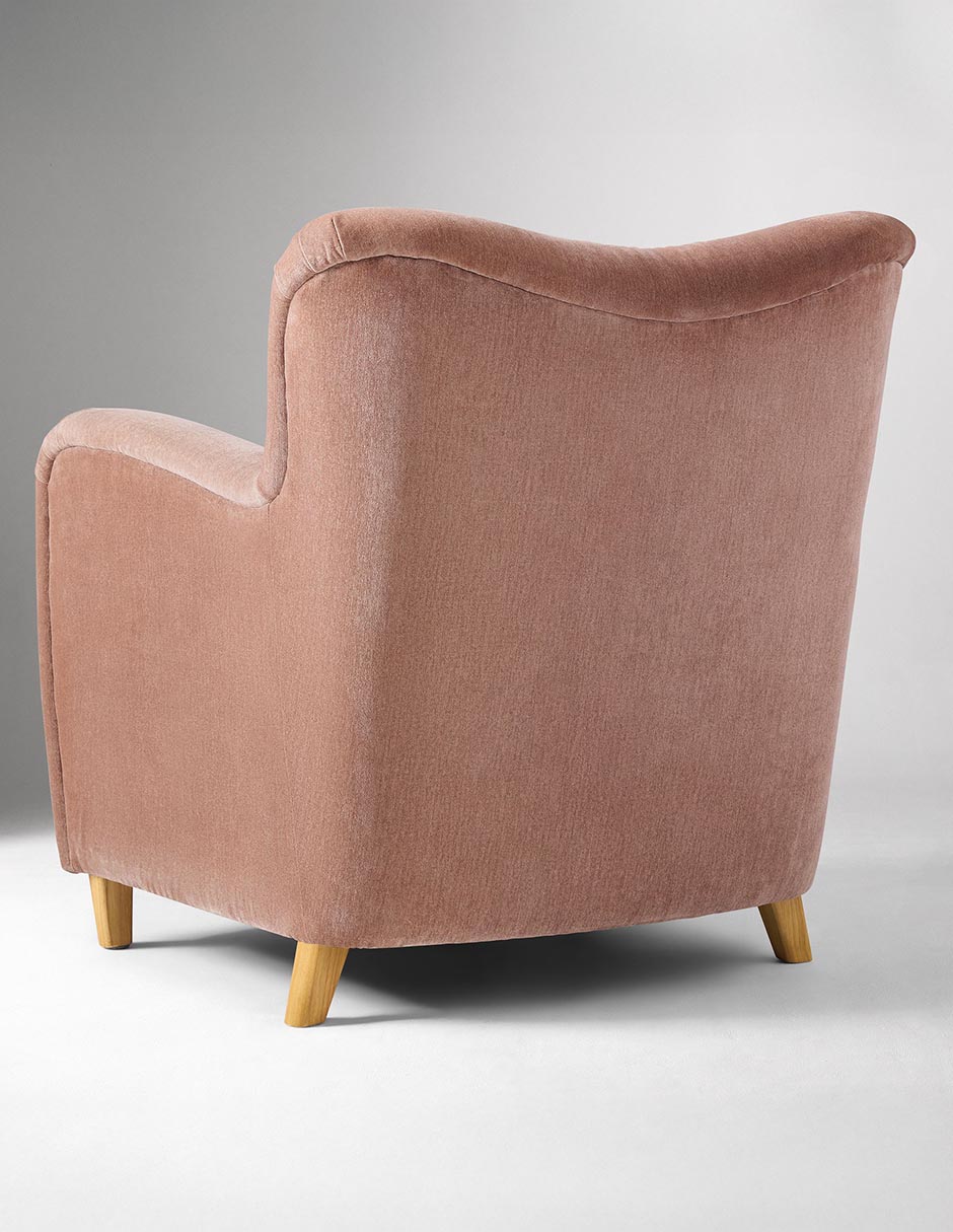 Sillón Nell de madera 5