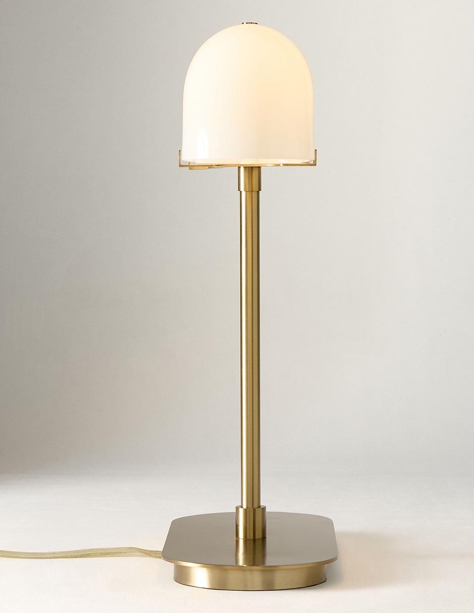 Lámpara de mesa blanca Reynolds 5