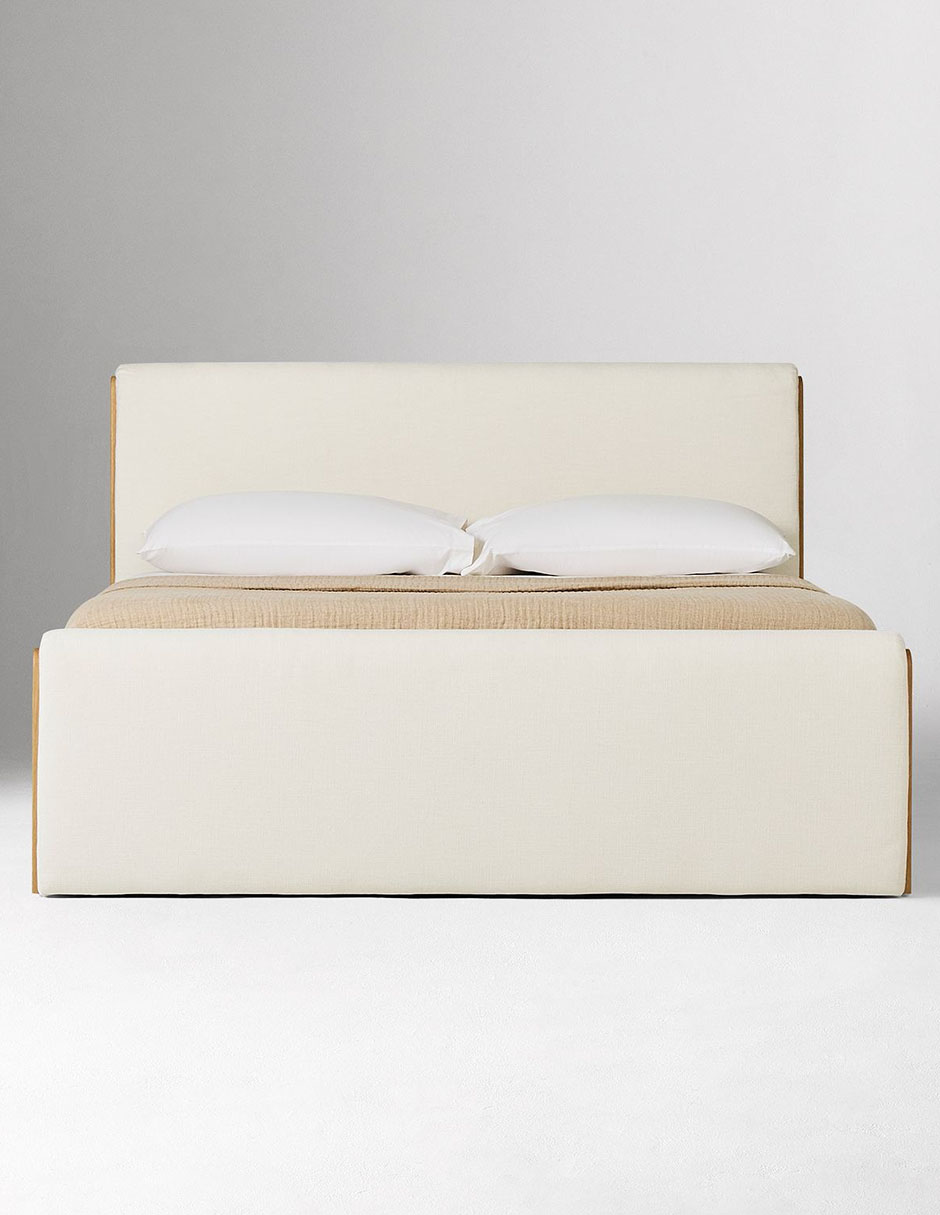 Cama Asher de madera king size 4