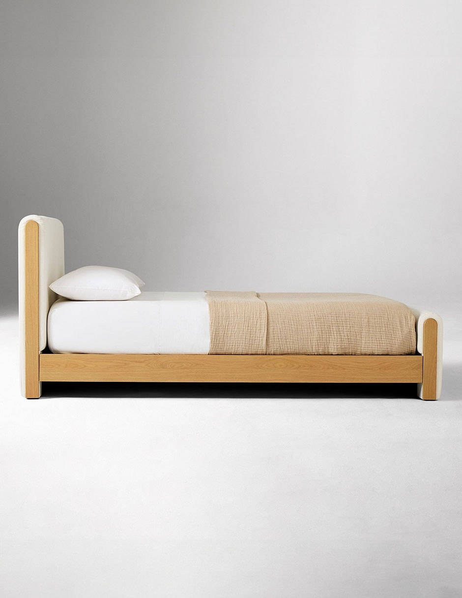 Cama Asher de madera queen size 5