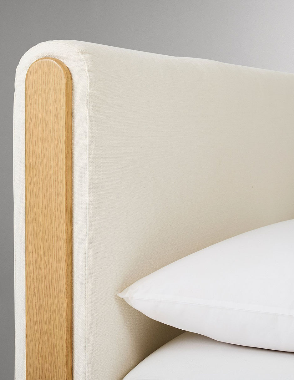 Cama Asher de madera queen size 8