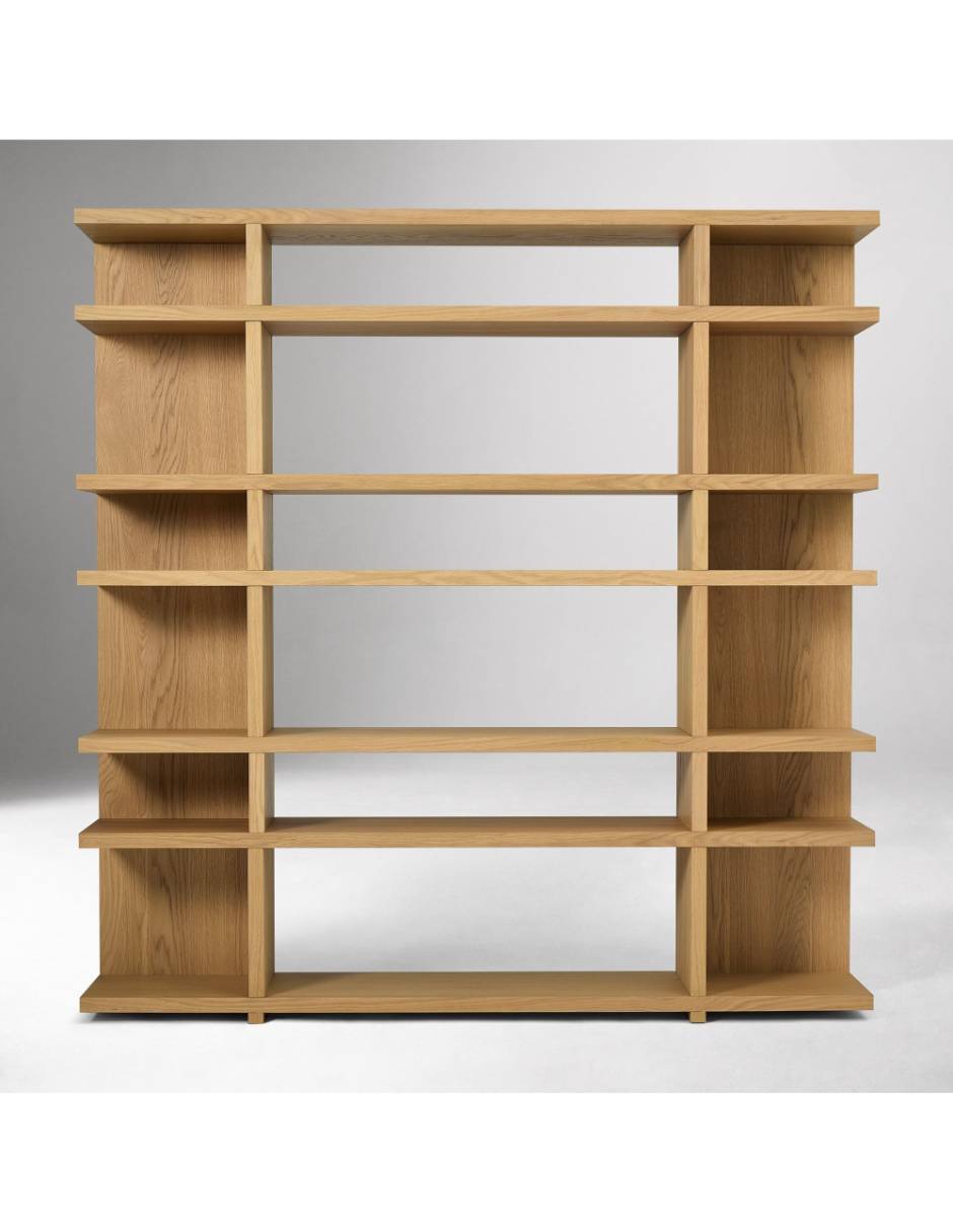 Librero Wallace de madera 3