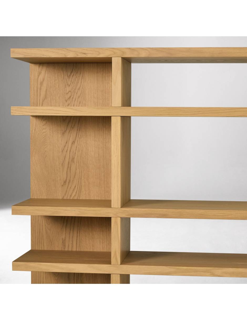 Librero Wallace de madera 5