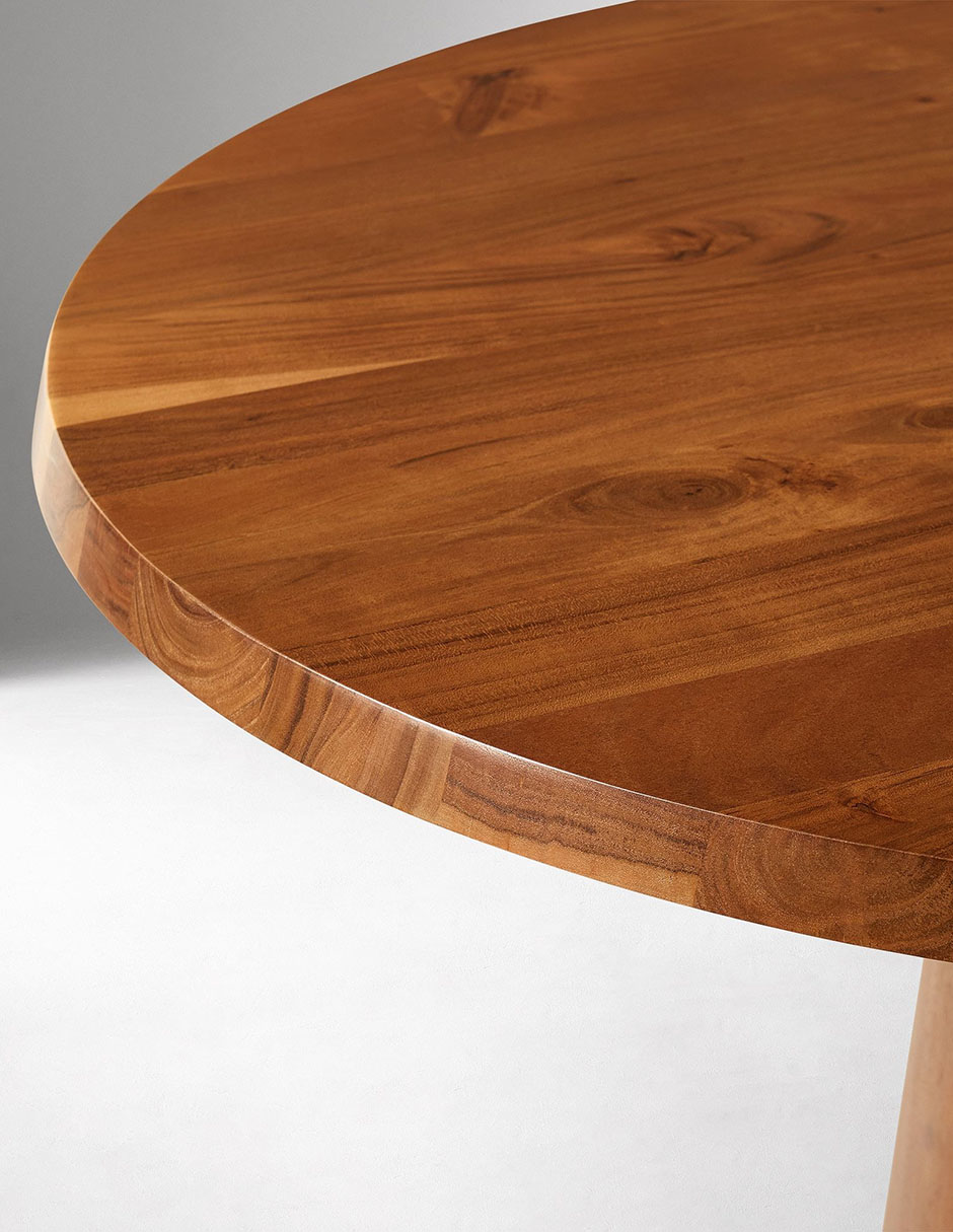 Mesa de comedor Aubin de madera 3