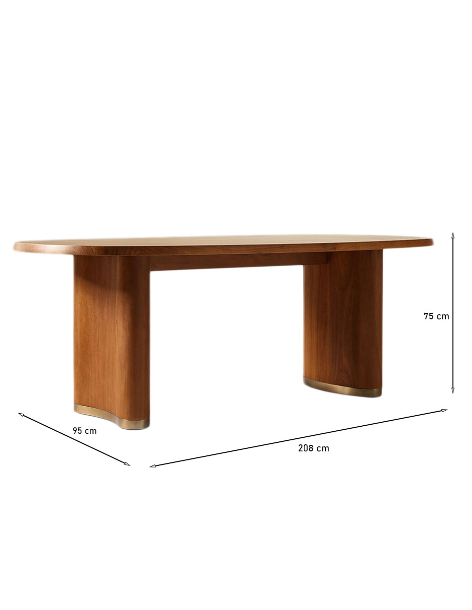Mesa de comedor Aubin 7