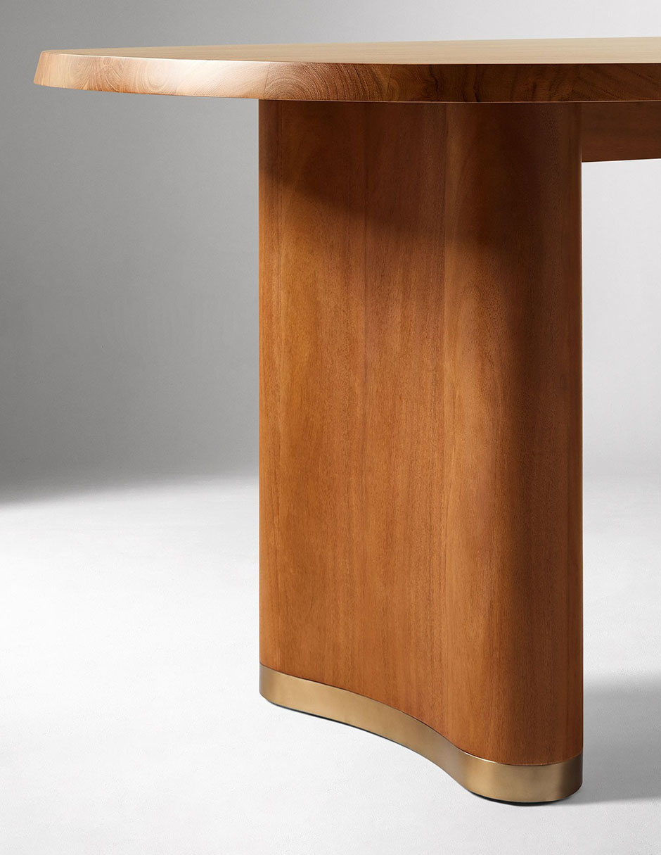 Mesa de comedor Aubin 5