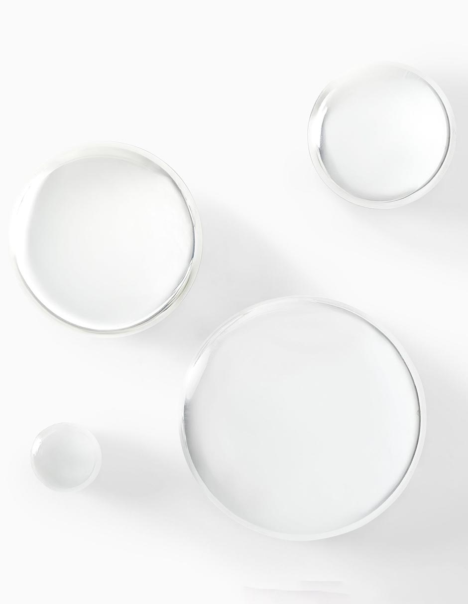 Arte de pared vidrio Mercury