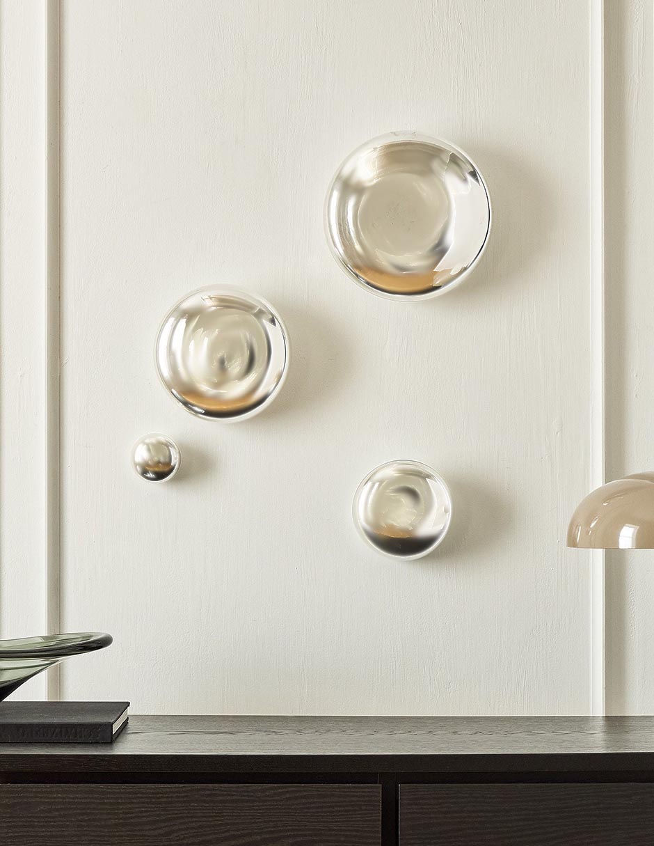 Arte de pared vidrio Mercury 5