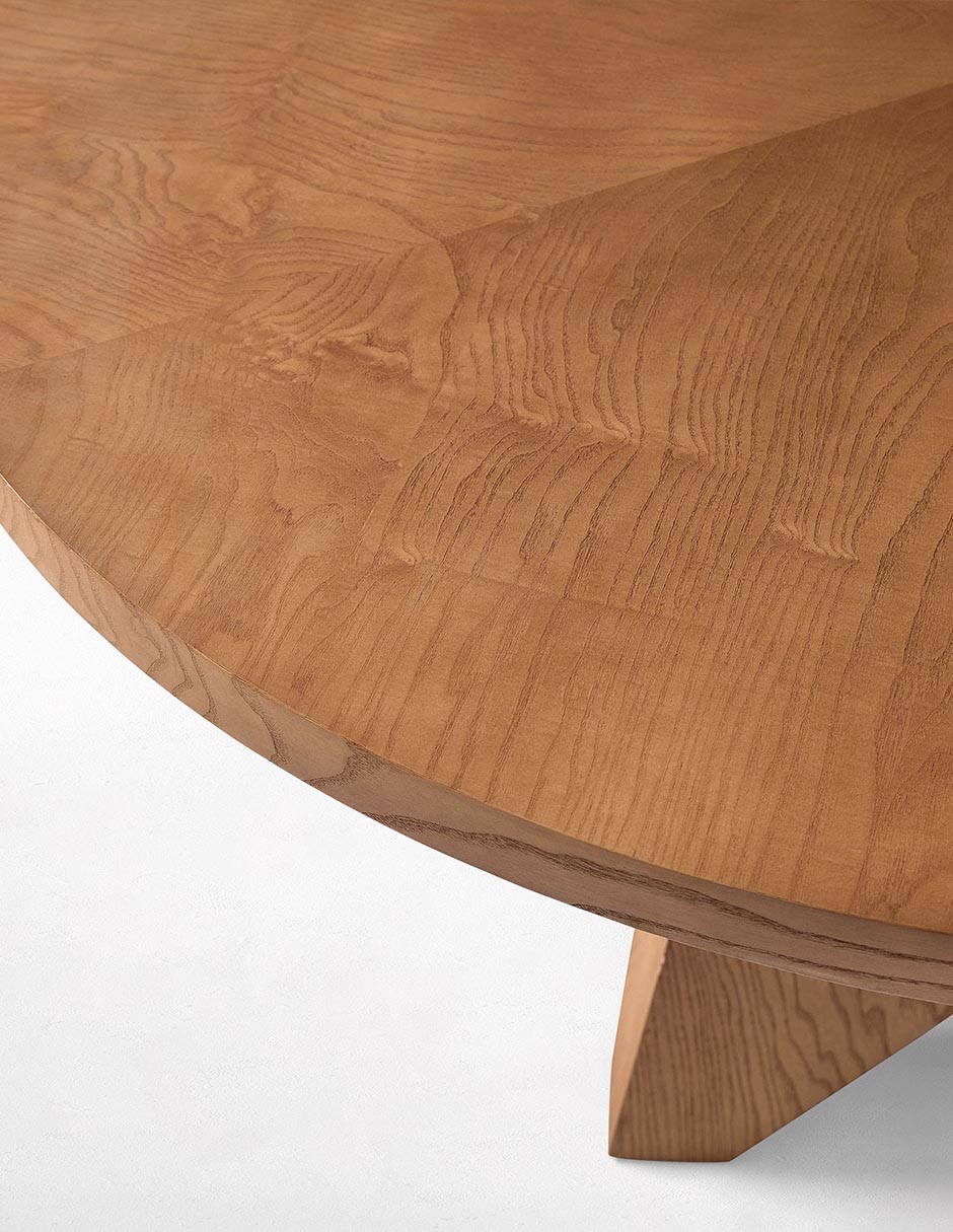 Mesa de comedor armable Pierce & Ward de madera 2