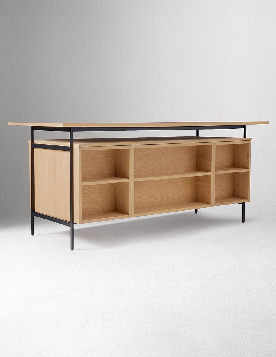 Escritorio Pierce de madera 5