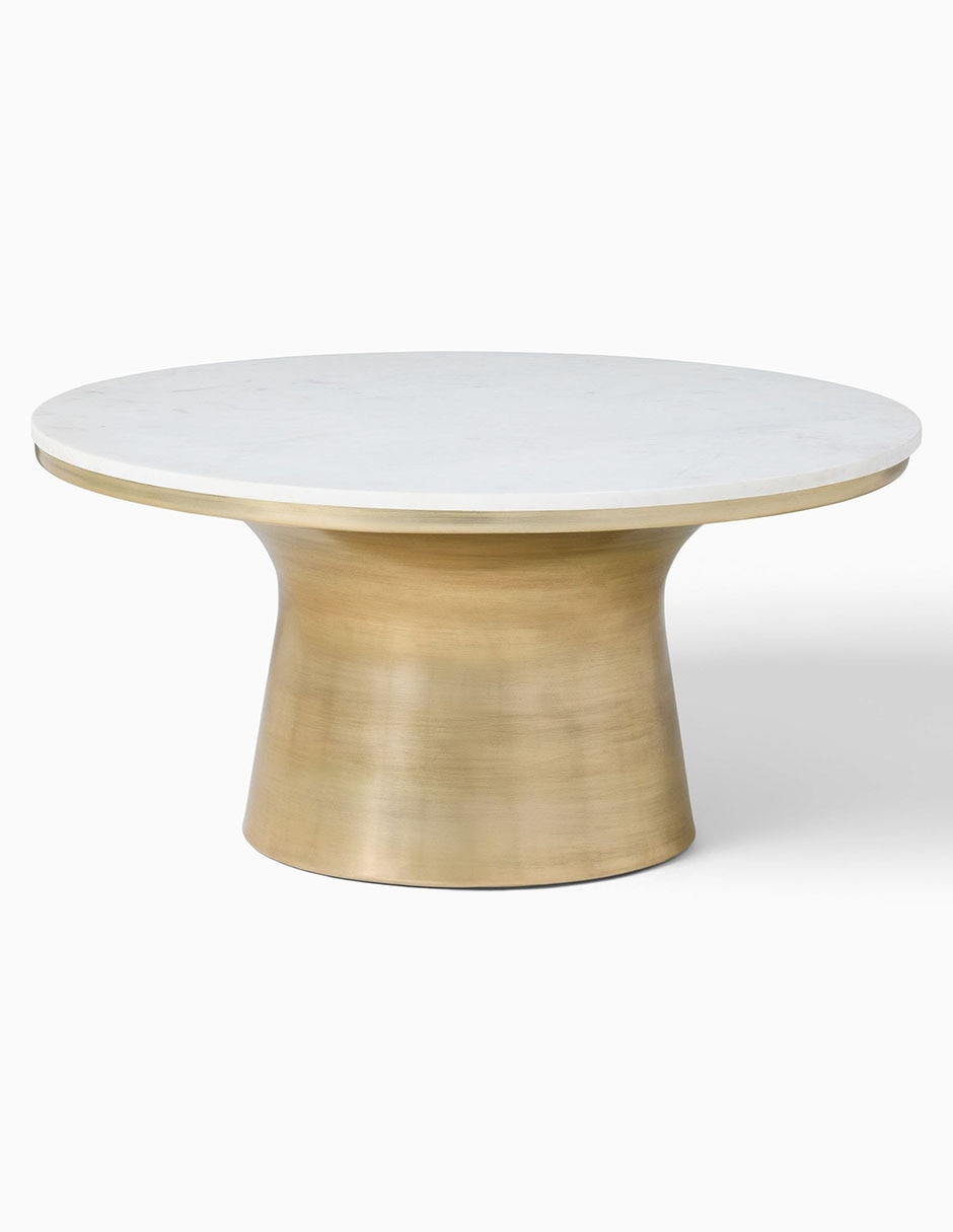 Mesa de centro Marble Topped Ped 2