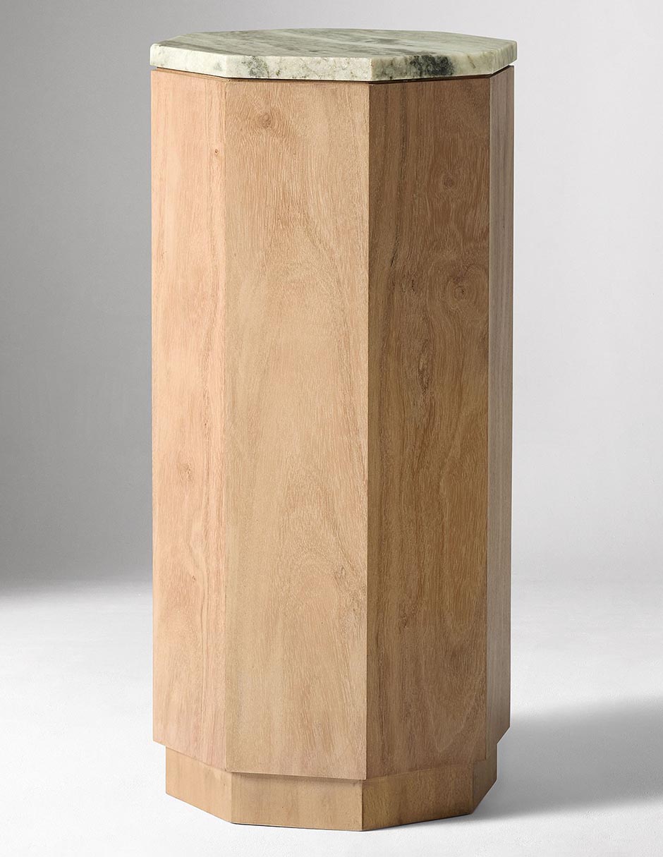 Mesa lateral Emsworth de madera acacia