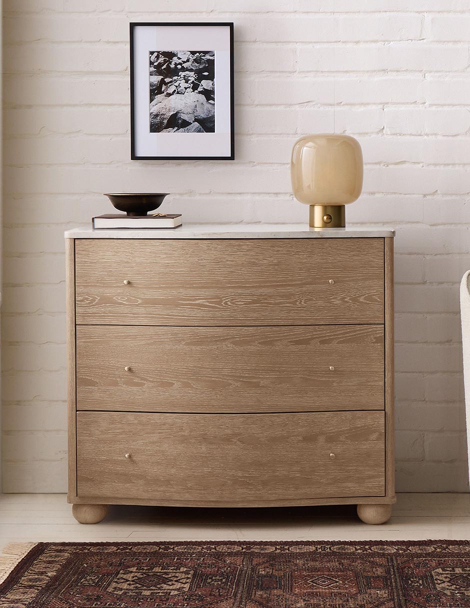 Cómoda Clementine de madera álamo 8