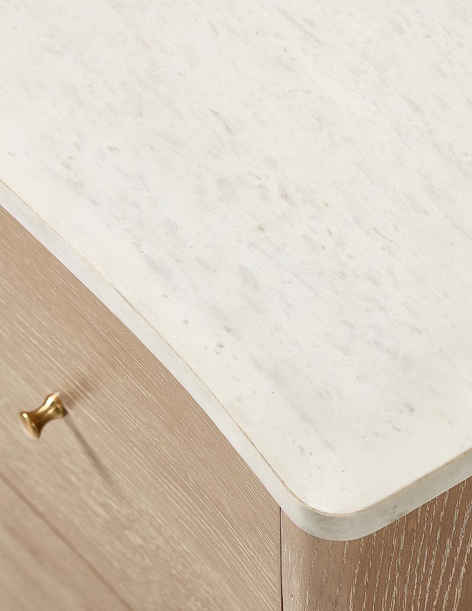 Cómoda Clementine de madera álamo 2
