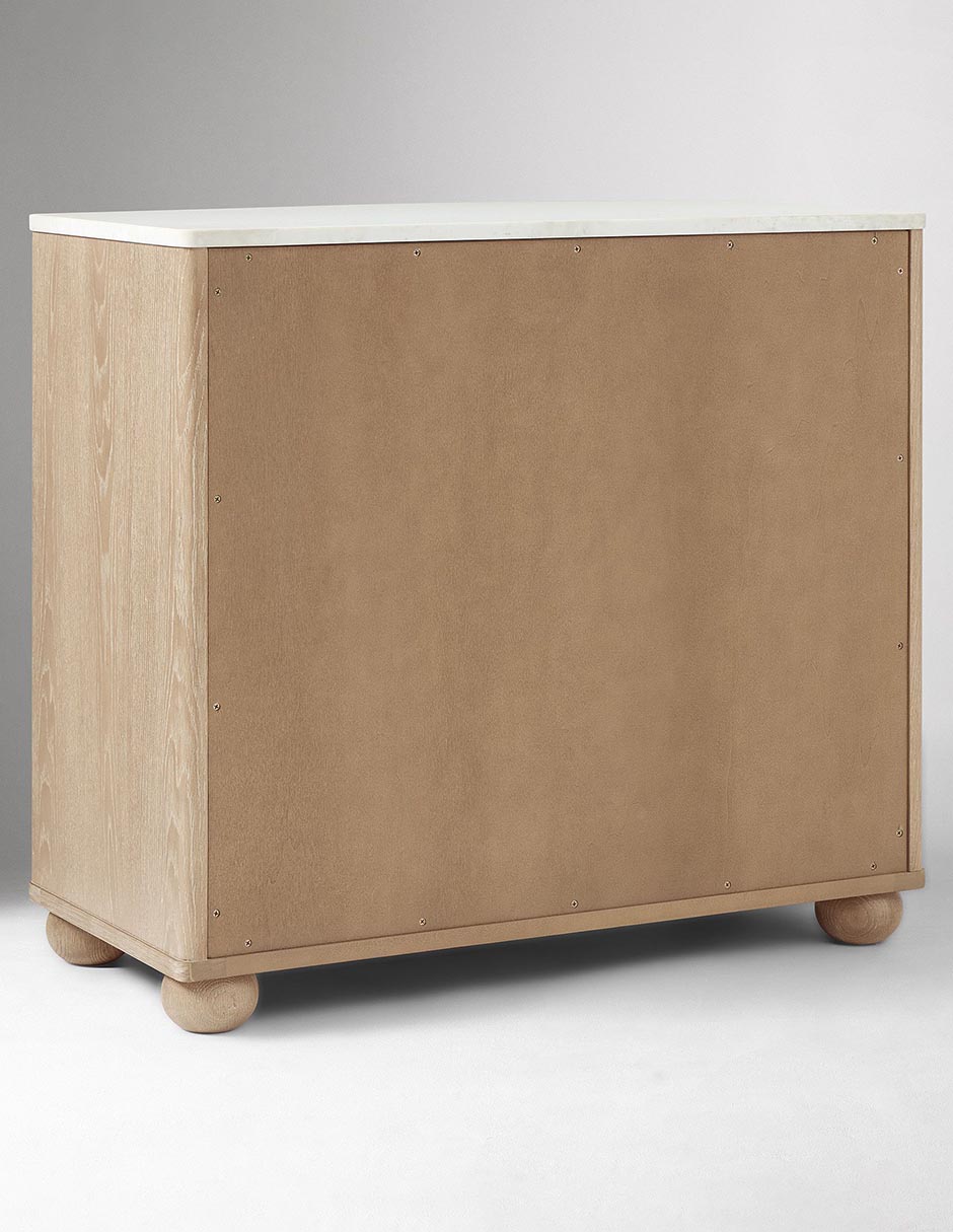 Cómoda Clementine de madera álamo 6