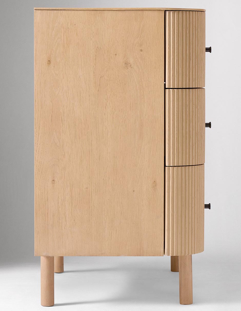 Cómoda Ellington de madera roble 5