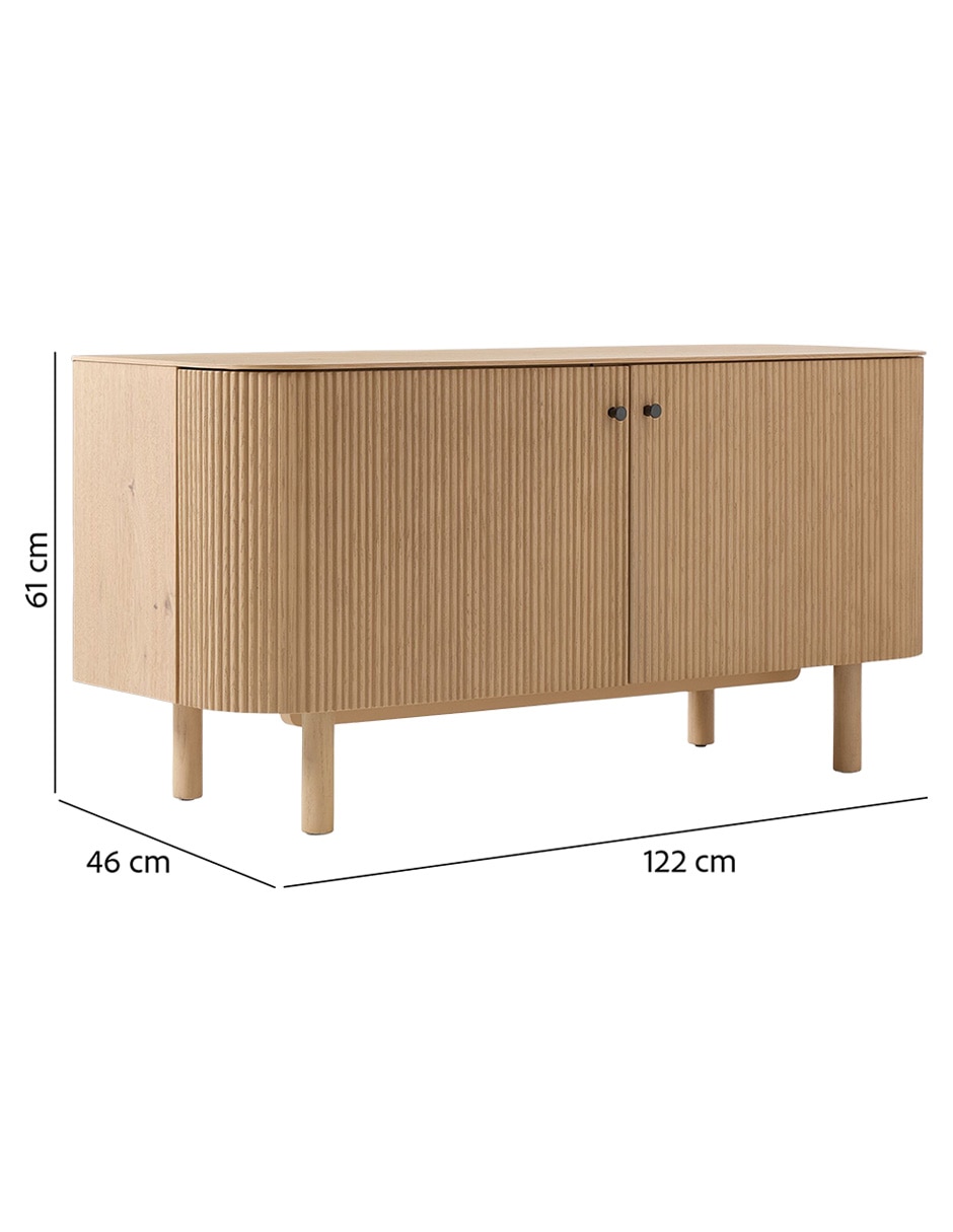 Consola Ellington de madera 8