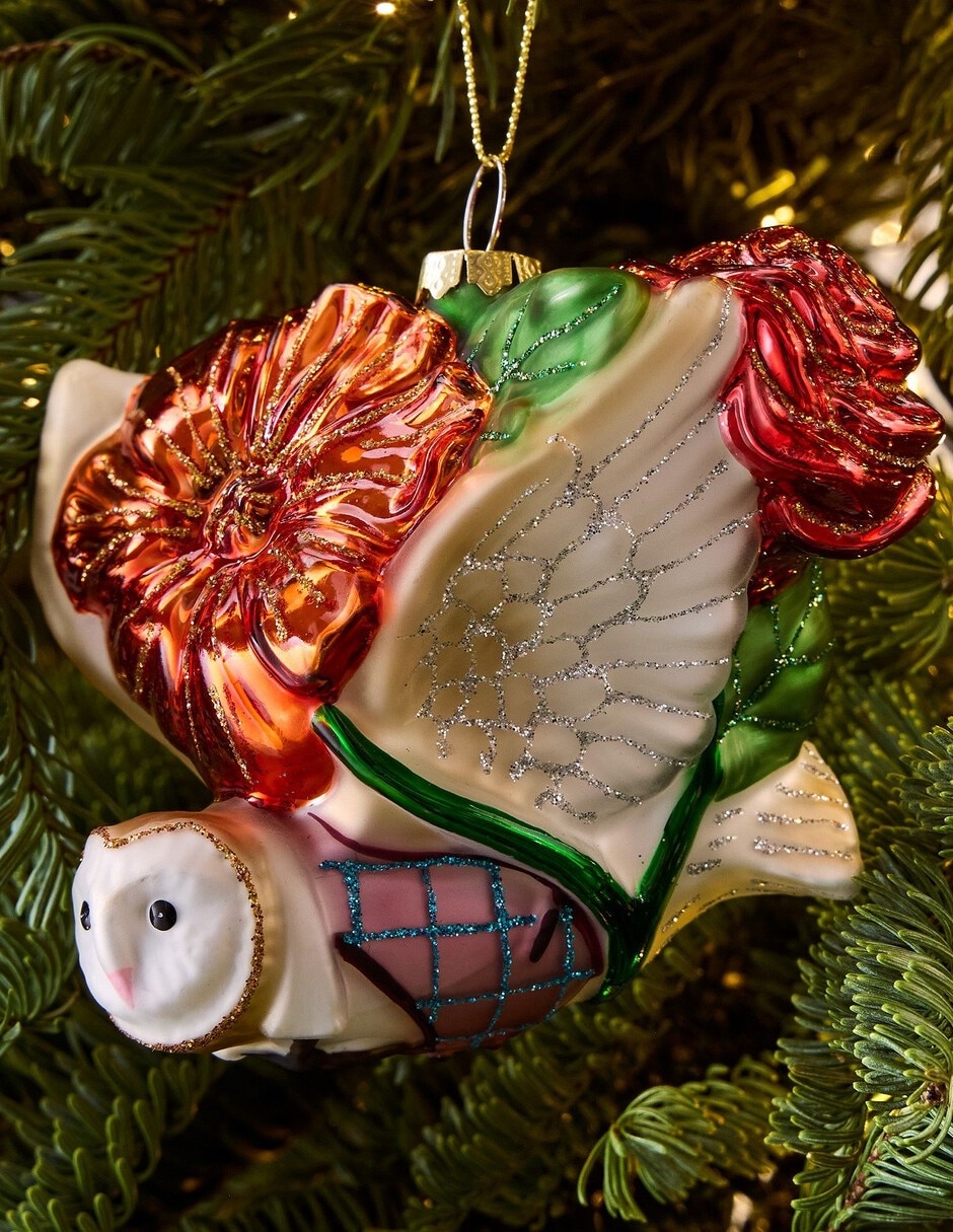 Ornamento navideño búho Dapper