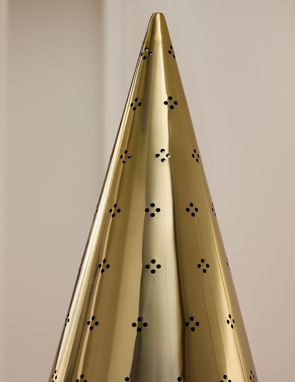 Figura decorativa de pino Navidad Punched Metal 2