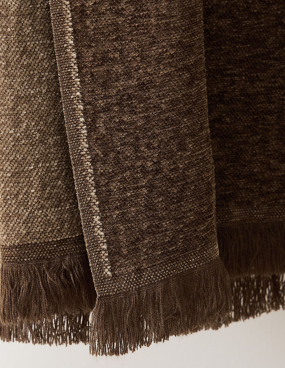 Frazada de tejido plano Reversible Chenille 2
