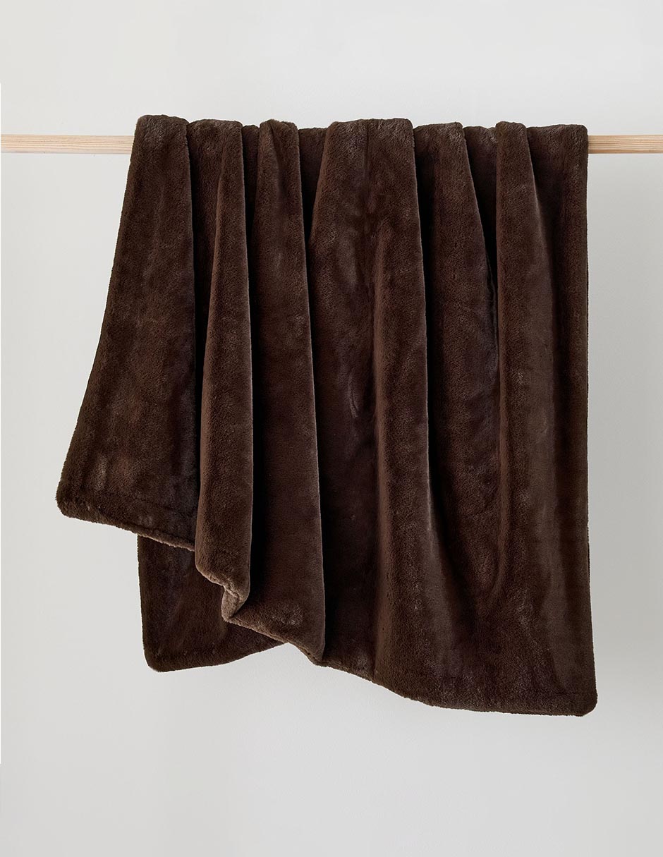 Frazada de tejido suave Faux Fur Plush
