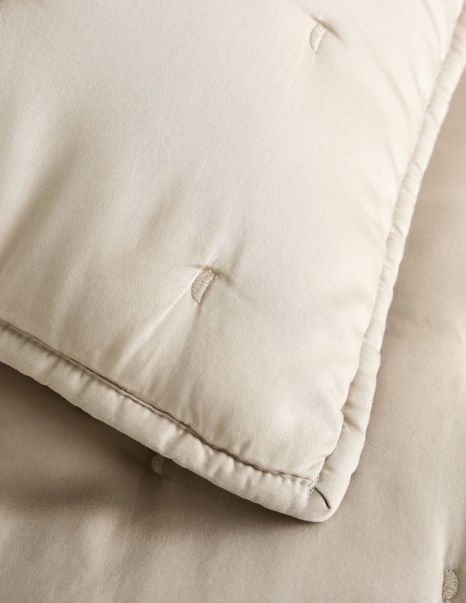 FUNDA P/ALMOHADA TENCEL STDBEIGE